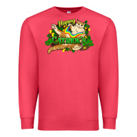Cardinal St. Patrick's Day cat Premium Sweatshirt - HowdyJamesFarm