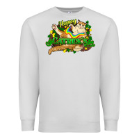 Dove Grey St. Patrick's Day cat Premium Sweatshirt - HowdyJamesFarm