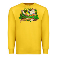 Lemon St. Patrick's Day cat Premium Sweatshirt - HowdyJamesFarm