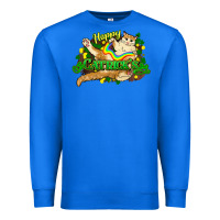 True Royal St. Patrick's Day cat Premium Sweatshirt - HowdyJamesFarm