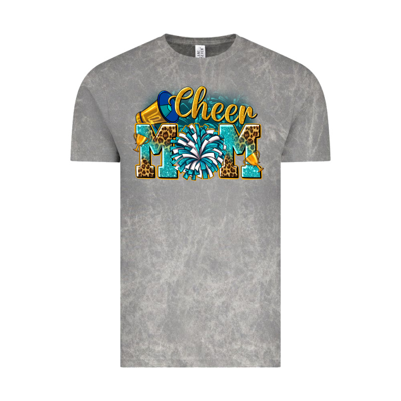 Cheer Mom Vintage Tee by NancyCooperArtShop | Teevron