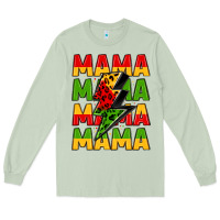 Matcha mama lightning bolt juneteenth Long Sleeve Tee - LillyAllenDesigns