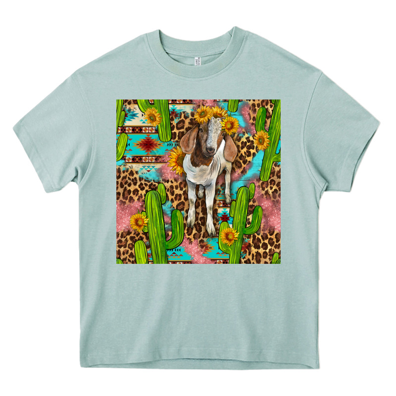 Western Boer Goat Seamless Pattern Heavy Core Tee by BundleAndBundleShop | Teevron