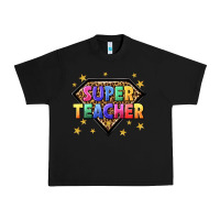 Black super teacher with leopard Urban Heavy Tee - NancyCooperArtShop