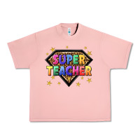 Salmon super teacher with leopard Urban Heavy Tee - NancyCooperArtShop
