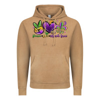 Vintage Camel peace love mardi gras Vintage Hoodie - MaliasSmallBusiness