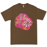 Cacao v.d  lavender and lotus patches Premium Tee - AdoDesignShop