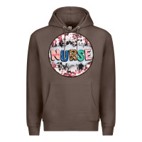 Coffee nurse coaster Premium Hoodie - CowGirlArtShop