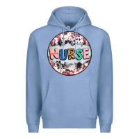Colony Blue nurse coaster Premium Hoodie - CowGirlArtShop