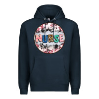 Navy nurse coaster Premium Hoodie - CowGirlArtShop