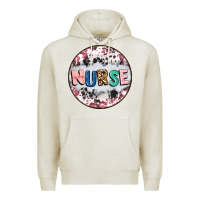 Oatmeal Heather nurse coaster Premium Hoodie - CowGirlArtShop