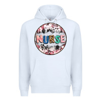 White nurse coaster Premium Hoodie - CowGirlArtShop