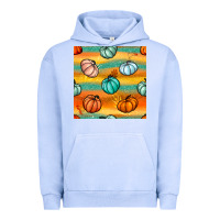 Pigment Grape Ice Pumpkin And Glitter Seamless Pattern Urban Hoodie - BundleAndBundleShop