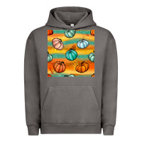 Pigment Tornado Pumpkin And Glitter Seamless Pattern Urban Hoodie - BundleAndBundleShop