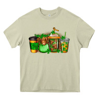Mossy longhaired cow st patricks coffee Heavy Core Tee - Jasminsmagicworld
