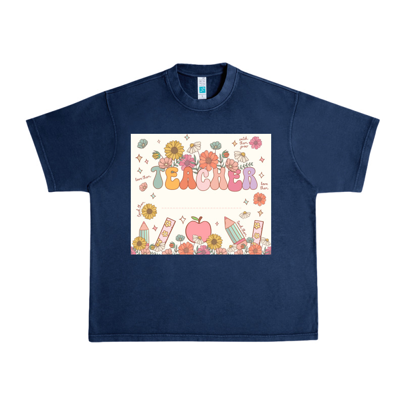 Teacher Custom Name Urban Heavy Tee by JahusDesignShop | Teevron