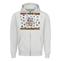 Dove Grey life is better with a dog tumbler tbs Zipper Hoodie - TumblerDesignByShophia