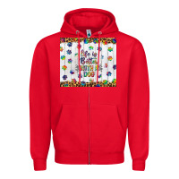 Red life is better with a dog tumbler tbs Zipper Hoodie - TumblerDesignByShophia