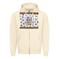 Sandshell life is better with a dog tumbler tbs Zipper Hoodie - TumblerDesignByShophia