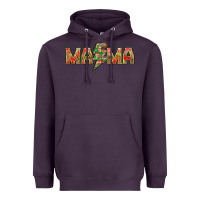 Plum Mama christmas lightning bolt mother's day Heavyweight Hoodie - HowdyJamesFarm