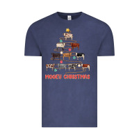 Mooey Christmas Vintage Tee | Teevron