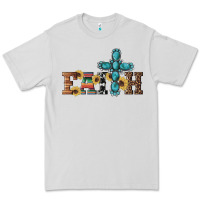 Western Gemstone Cross Faith Premium Tee | Teevron