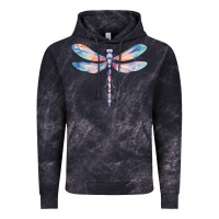 Cloud Black dragonfly Vintage Hoodie - MaliasSmallBusiness