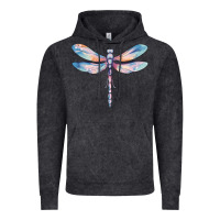 Vintage Black dragonfly Vintage Hoodie - MaliasSmallBusiness