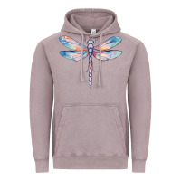 Vintage Zinc dragonfly Vintage Hoodie - MaliasSmallBusiness