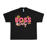 Black boss lady Urban Heavy Tee - MaliasSmallBusiness