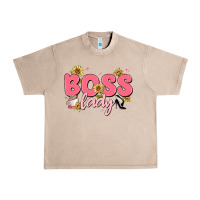 French Oak boss lady Urban Heavy Tee - MaliasSmallBusiness