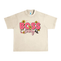 Sandshell boss lady Urban Heavy Tee - MaliasSmallBusiness