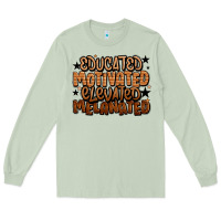 Matcha educated motivated elevated melanated Long Sleeve Tee - LillyAllenDesigns
