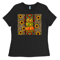 Black pumpkin Ladies Tee - JahusDesignShop