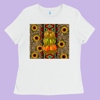 Pumpkin Ladies Tee Designed By Jahusdesignshop