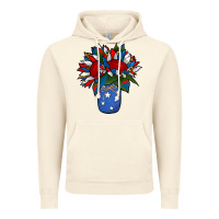 Vintage Artic Patriotic Sunflower in a Jar Vintage Hoodie - Jasminsmagicworld