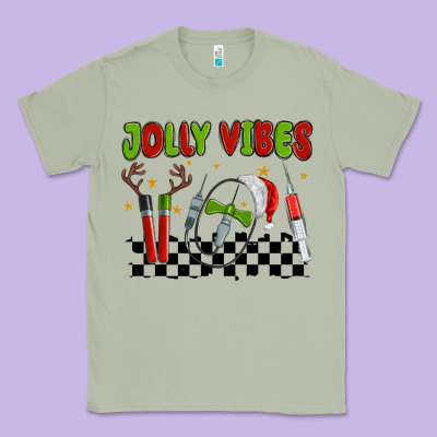 Jolly Vibes Classic Tee Designed By Maliassmallbusiness