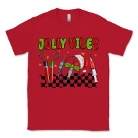 Red jolly vibes Classic Tee - MaliasSmallBusiness