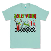 Seafoam jolly vibes Classic Tee - MaliasSmallBusiness