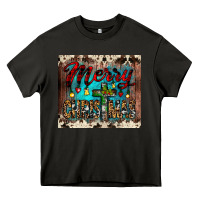 Asphalt merry christmas cross tumbler Heavy Core Tee - JahusDesignShop