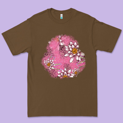 Lotus Patches Premium Tee Designed By Adodesignshop