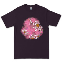 Plum lotus patches Premium Tee - AdoDesignShop