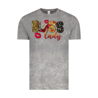 Cloud Rock boss lady with money Vintage Tee - NancyCooperArtShop