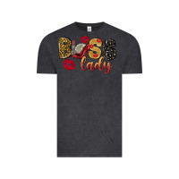 Vintage Black boss lady with money Vintage Tee - NancyCooperArtShop