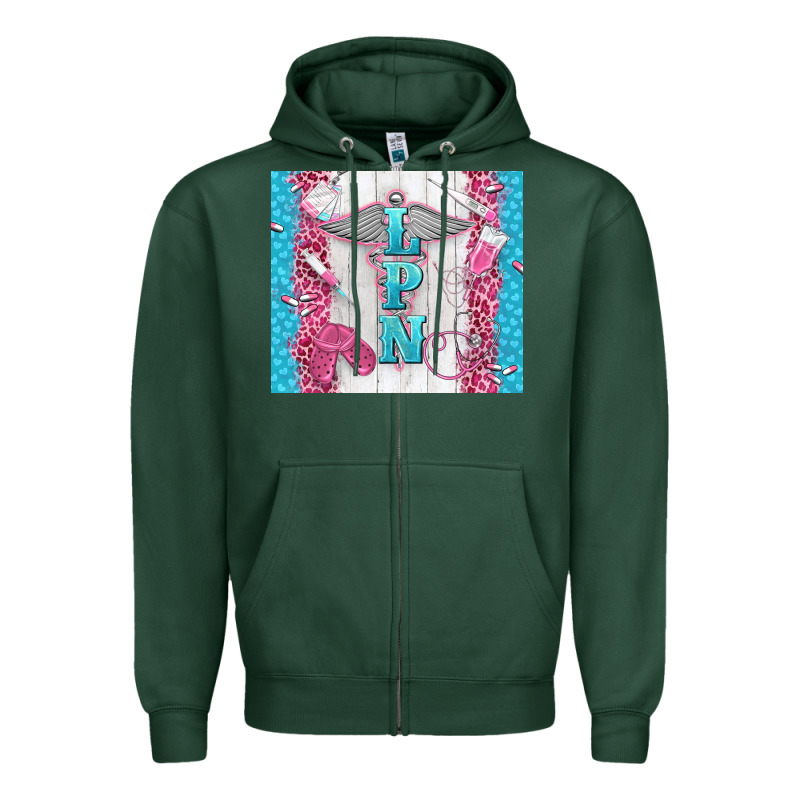Lpn Tumbler Tbs Zipper Hoodie by TumblerDesignByShophia | Teevron
