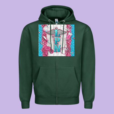 Lpn Tumbler Tbs Zipper Hoodie Designed By Tumblerdesignbyshophia