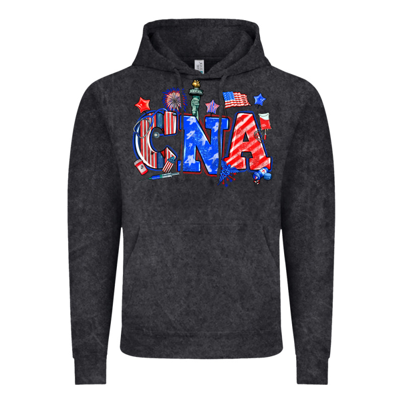 4th Of July Cna Vintage Hoodie by NancyCooperArtShop | Teevron