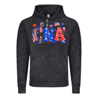 Vintage Black 4th of july cna Vintage Hoodie - NancyCooperArtShop