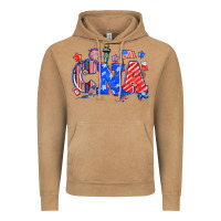 Vintage Camel 4th of july cna Vintage Hoodie - NancyCooperArtShop