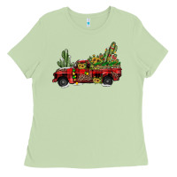 Matcha christmas truck Ladies Tee - JahusDesignShop